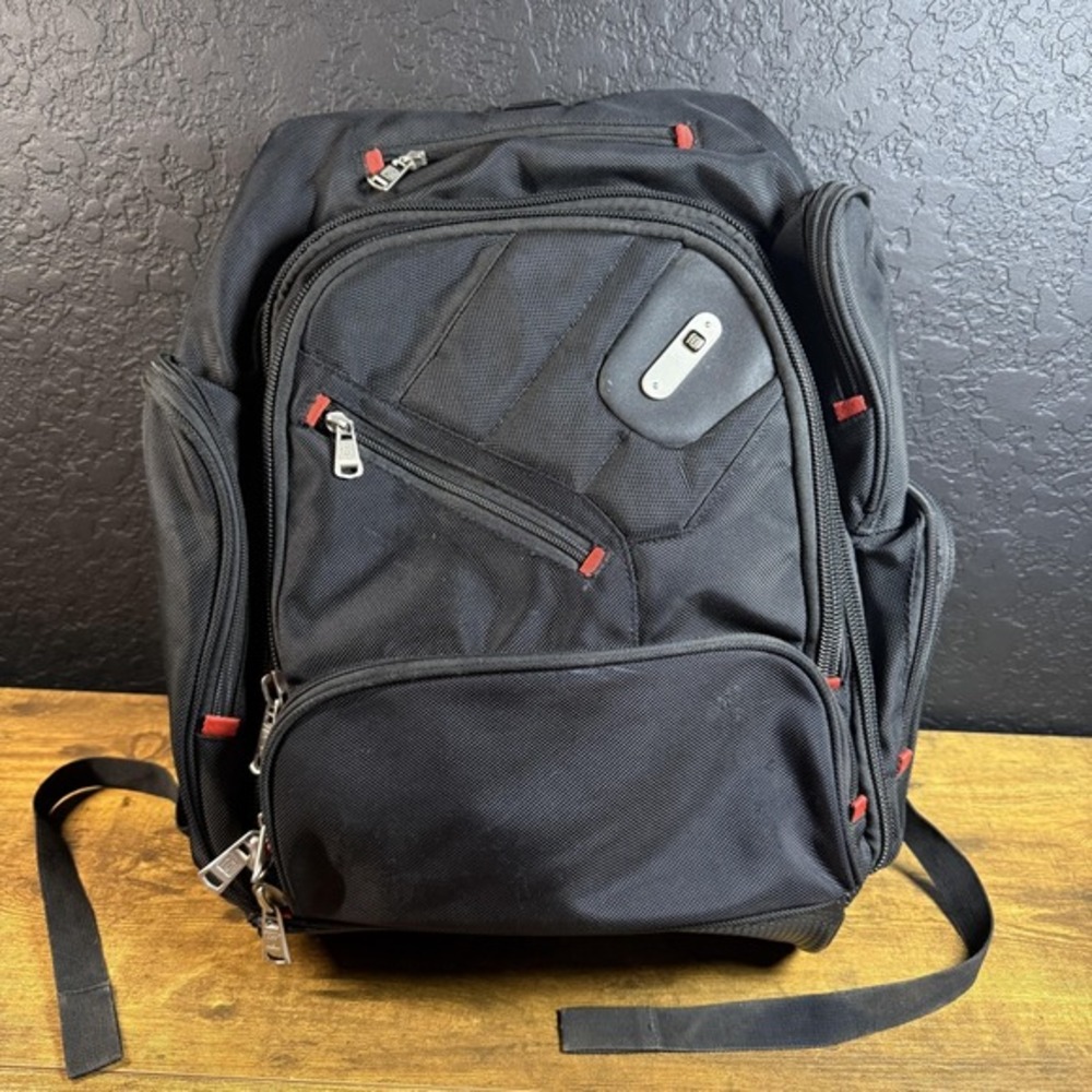 Ful‎ Refugee Black Ballistic Nylon Laptop Travel Backpack Unisex One Size